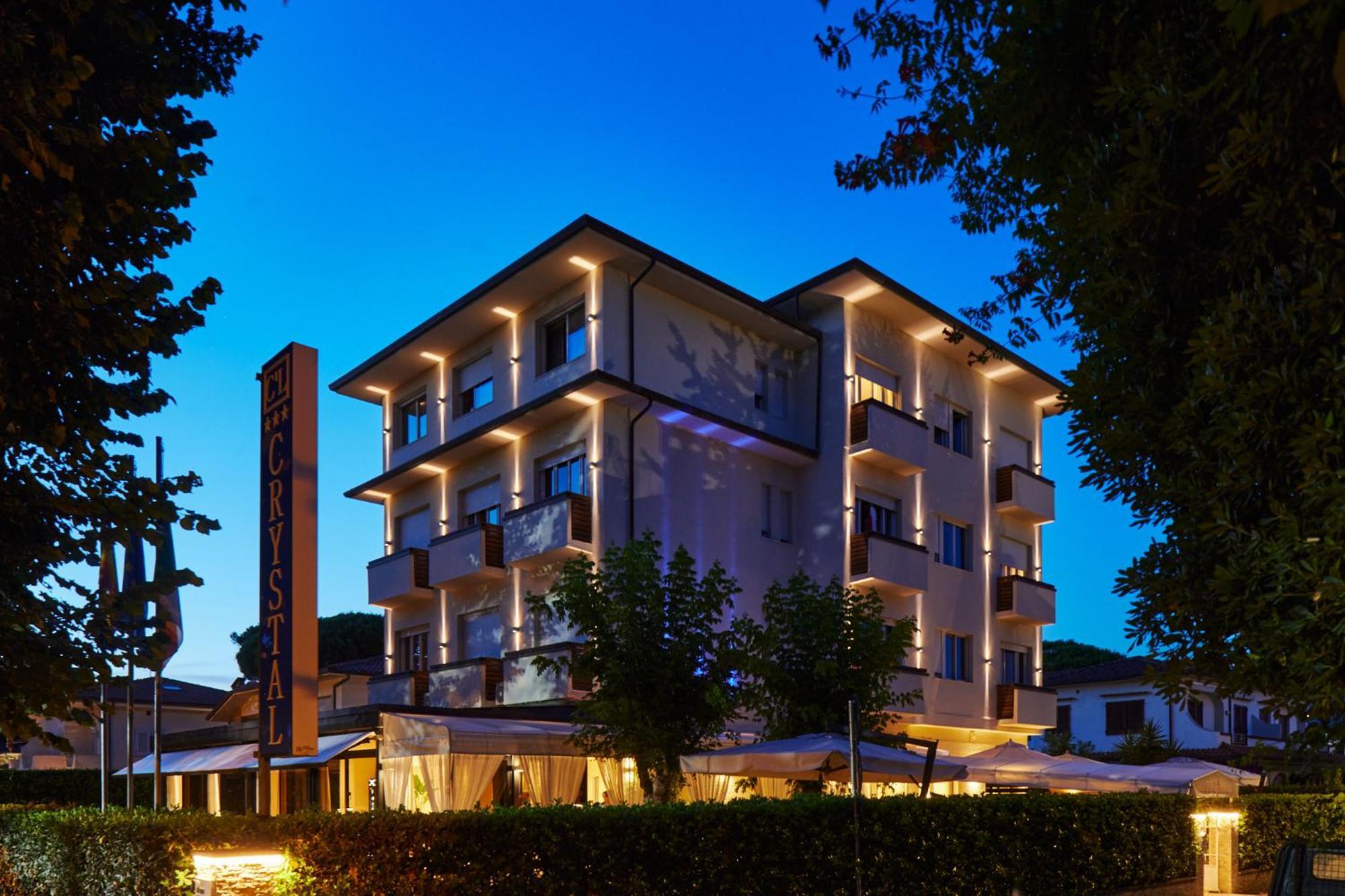 Hotel Crystal Marina di Pietrasanta Kültér fotó